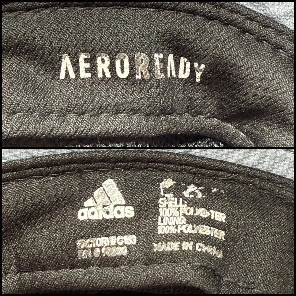Adidas Aeroready Boonie Hat Mens Grey Black Mesh Hiking Sun Bucket Hat Size L/XL